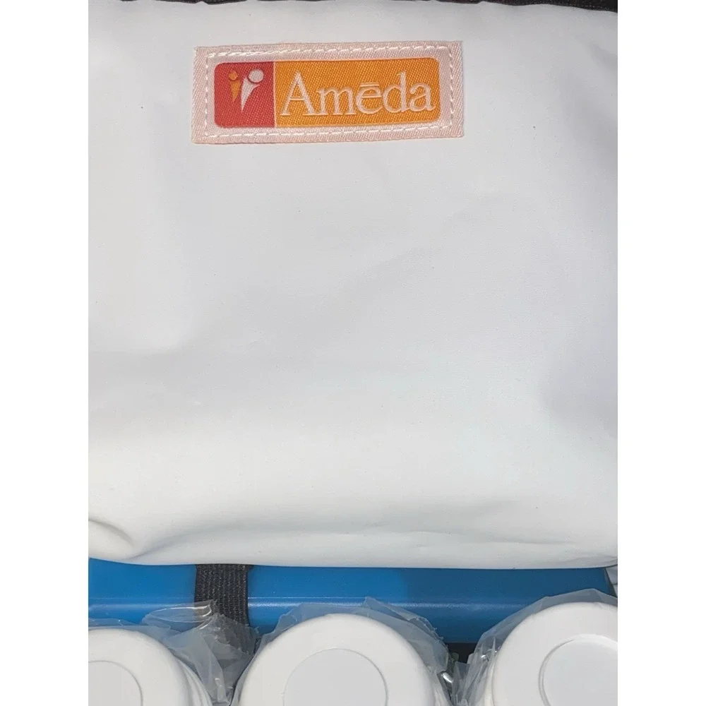 Ameda Cool & Carry Breast Milk Storage System Portable Cooler Bottles & Tote